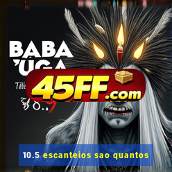 10.5 escanteios sao quantos